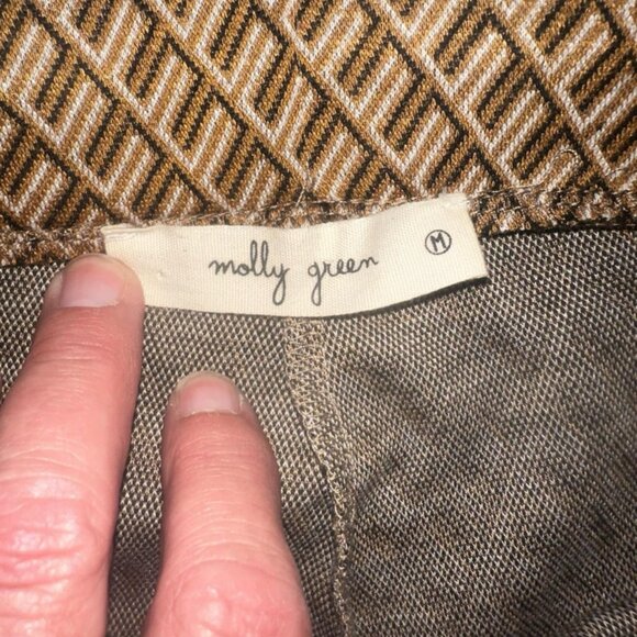 Molly Green retro print M bike shorts Lola style dark‎ academia lolita steampunk - Picture 3 of 3